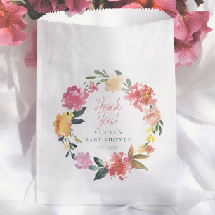 Frühlingsblumen Einfache Mädchen-Baby-Party Vielen Geschenktütchen