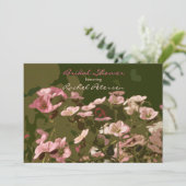 Frühlingsblumen Einladung (Stehend Vorderseite)