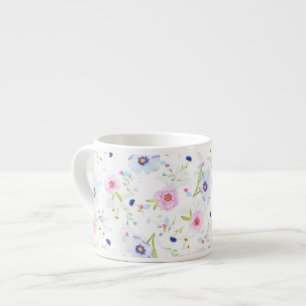 Frühlingsblumen Espresso Cup Espressotasse