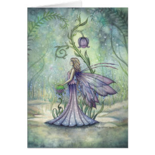 Frühlingsblumen-Fee Fantasy-Kunstillustration