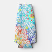 Frühlingsblumen Flaschenkühler (Vorderseite)