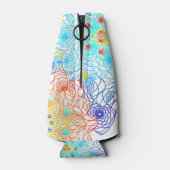 Frühlingsblumen Flaschenkühler (Rückseite)