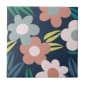 Frühlingsblumen Fliese (Vorderseite)