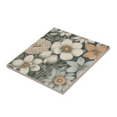 Frühlingsblumen Fliese (Seite)