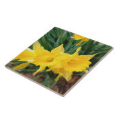Frühlingsblumen Fliese (Seite)