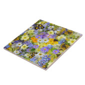Frühlingsblumen Fliese (Seite)