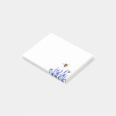 Frühlingsblumen Flying Bee Post-it®-Hinweise Post-it Klebezettel (angewinkelt)