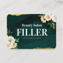 Frühlingsblumen Füller Aftercare Card