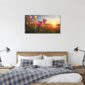 Frühlingsblumen für den Valentinstag Leinwanddruck (Insitu (Schlafzimmer))