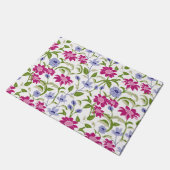 Frühlingsblumen Fußmatte (Schrägansicht)