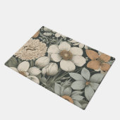 Frühlingsblumen Fußmatte (Schrägansicht)