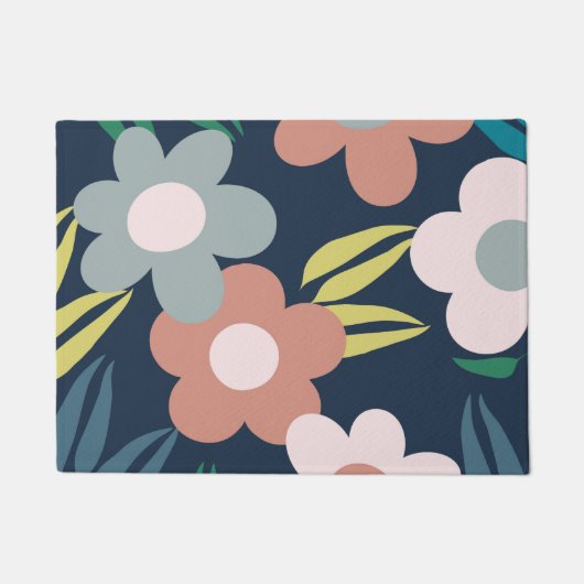 Frühlingsblumen Fußmatte (Vorderseite)