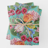 Frühlingsblumen Garten Geschenkpapier Set (Beispiel)