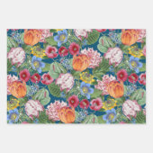 Frühlingsblumen Garten Geschenkpapier Set (Vorderseite)