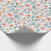 Frühlingsblumen-Garten-Geschenkverpackungspapier Geschenkpapier (Ecke)