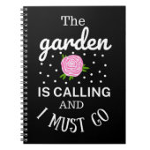 Frühlingsblumen Garten Notizblock (Vorderseite)