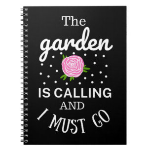 Frühlingsblumen Garten Notizblock