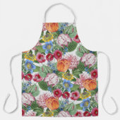 Frühlingsblumen Garten Schürze (Vorderseite)