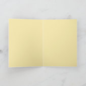 Frühlingsblumen Geburtstag Karte (Innenseite)