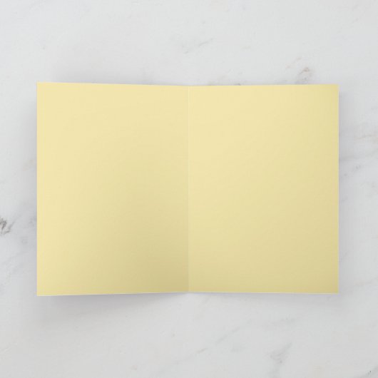 Frühlingsblumen Geburtstag Karte (Innenseite)