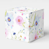 Frühlingsblumen Gefälligkeitsbox Geschenkschachtel (Vorderseite)