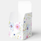 Frühlingsblumen Gefälligkeitsbox Geschenkschachtel (Geöffnet)