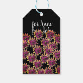 Frühlingsblumen Geschenkanhänger (Rückseite)