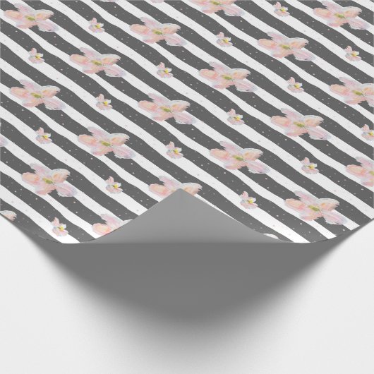 Frühlingsblumen Geschenkpapier (Ecke)