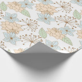 Frühlingsblumen Geschenkpapier (Ecke)