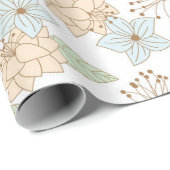 Frühlingsblumen Geschenkpapier (Rolleneckpunkt)