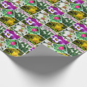 Frühlingsblumen Geschenkpapier (Ecke)