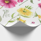 Frühlingsblumen Geschenkpapier (Ecke)