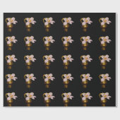 Frühlingsblumen Geschenkpapier (Flach)