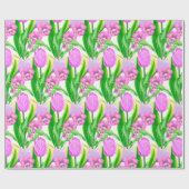 Frühlingsblumen Geschenkpapier (Flach)