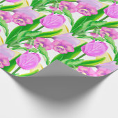 Frühlingsblumen Geschenkpapier (Ecke)