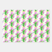 Frühlingsblumen Geschenkpapier Set (Vorderseite 2)