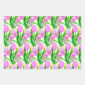 Frühlingsblumen Geschenkpapier Set (Vorderseite)