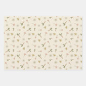 Frühlingsblumen Geschenkpapier Set (Vorderseite 3)