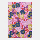 Frühlingsblumen Geschirrtuch (Vertikal)