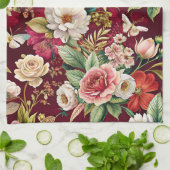 Frühlingsblumen geschirrtuch (Gefaltet)