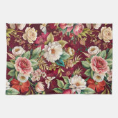 Frühlingsblumen geschirrtuch (Horizontal)