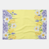 Frühlingsblumen geschirrtuch (Horizontal)
