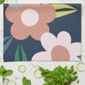 Frühlingsblumen Geschirrtuch (Gefaltet)