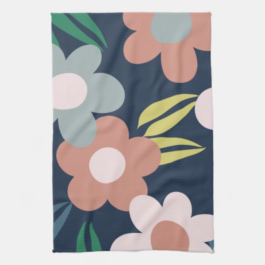 Frühlingsblumen Geschirrtuch (Vertikal)