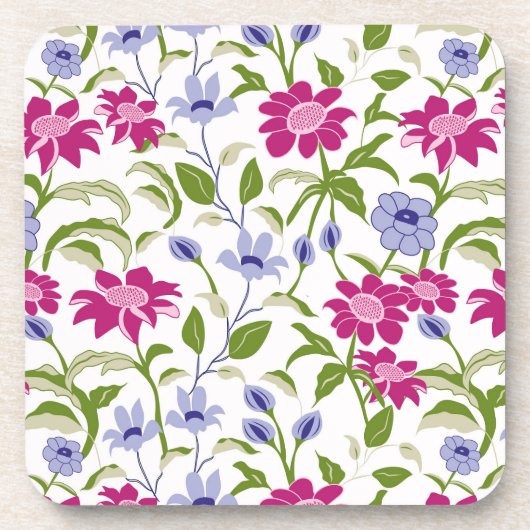 Frühlingsblumen Getränkeuntersetzer (Vorderseite)