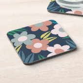 Frühlingsblumen Getränkeuntersetzer (Linke Seite)