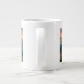 Frühlingsblumen - Glacier-Nationalpark, MT Jumbo-Tasse (Rückseite)