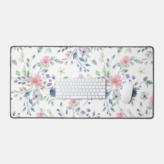 Frühlingsblumen Große Schreibtischmatte Mousepad (Tastatur & Maus)
