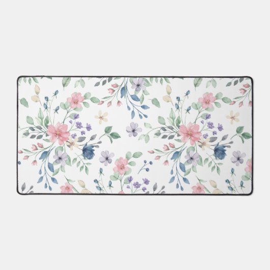 Frühlingsblumen Große Schreibtischmatte Mousepad (Vorderseite)