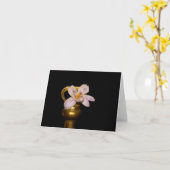 Frühlingsblumen Grußkarten Karte (Gelbe Blume)